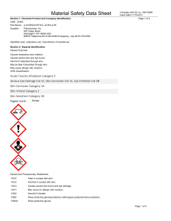 Material Safety Datasheet 01902 (PDF)