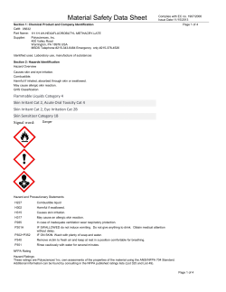 Material Safety Datasheet 05632 (PDF)