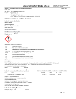 Material Safety Datasheet 23671 (PDF)