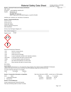 Material Safety Datasheet 02049 (PDF)