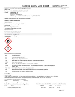 Material Safety Datasheet 02140 (PDF)