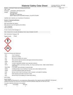 Material Safety Datasheet 02396 (PDF)