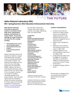 Idaho National Laboratory (INL)