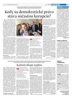 SME Article Slovak Version
