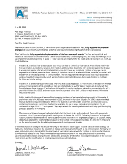 Exhibit L. letters of support from the following organizations received after publication of the SONAR (PDF: 279KB/2 pages)
