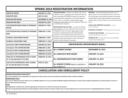 SPRING 2014 REGISTRATION INFO UPDATE.pdf