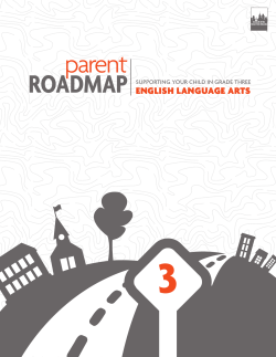 08. Parent Roadmap - 3rd Grade ELA (English Version)