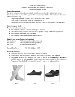 Technique-Syllabus-2015