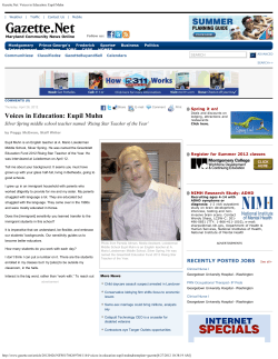 Gazette.Net_ Voices in Education_ Eupil Muhn
