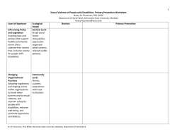 SV Disability Prevention Worksheet 2010 (PDF: 322KB/4 pages)