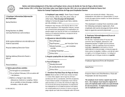 Pay Rate Notice: Any Exempt (Spanish, Chinese, and Korean)
