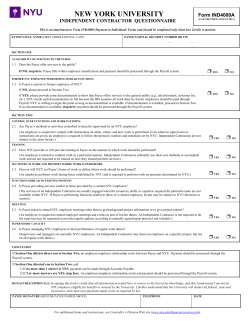 Independent Contractor Questionnaire (IND4000A) (Acrobat)