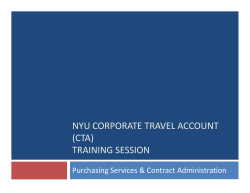 Training Session Presentation