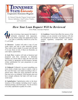 How Your Loan Request Will Be Reviewed
