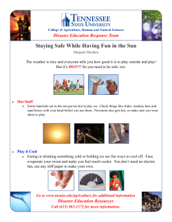 Surviving Heat for Kids