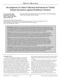 Development of a Data Collection Instrument Article (PDF: 377KB/5 pgs)