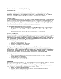 November 20, 2012 Meeting Minutes