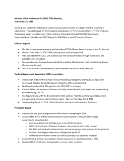 September 18, 2012 Meeting Minutes