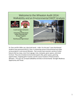 2014 Student Presentation - Wheaton Audit