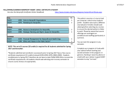 Nonprofit Management certificate only