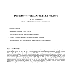 Dr. Chen's research