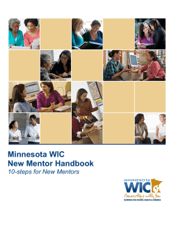 MN New Mentor Training Handbook (PDF)
