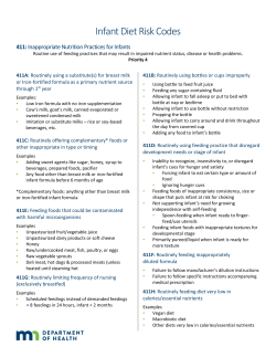 For Infants (PDF: 24KB/2 pages) - updated 5/2/11