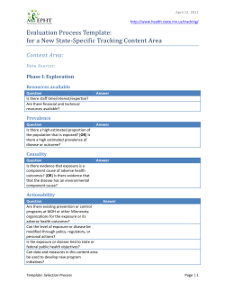 Evaluation Process Template