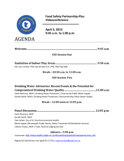 April 3 - FSP Plus Meeting Agenda (PDF: 129KB/1 page)
