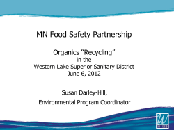 Presentation: Mandatory Food Waste Composting Program (PDF: 2.81MB/35 pages)