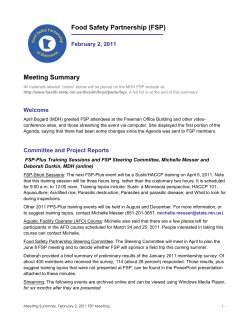 2/2/11 Meeting Summary (PDF: 120KB/8 pages)