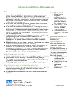 Maternal Wellbeing Plan (PDF)