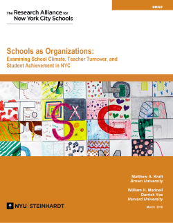 SchoolsAsOrganizations PolicyBrief