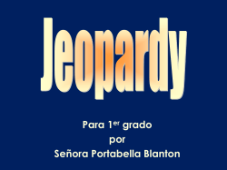 Jeopardy Gr1 - 2
