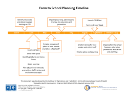Farm to School annual planning tool (pdf 153KB, 8 pages)