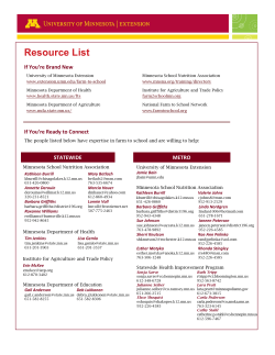 Farm to School for Teachers