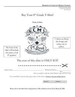 2016 8th grade t-shirt order form