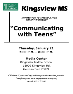 Communicating with Teens