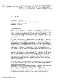 issued its own letter addressed to Smith