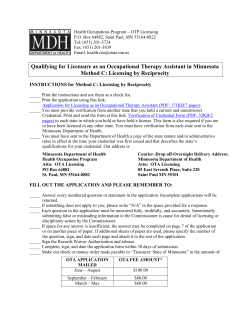 C. Licensing by Reciprocity (PDF)
