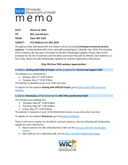 PCS Webinars for May 2016 (PDF) - 3/16/16