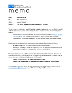 Civil Rights Nondiscrimination Statements - Revised (PDF) - 3/16/16