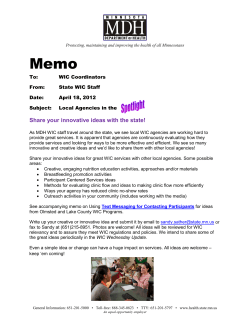 Local Agencies in the Spotlight! (PDF) - 4/18/12