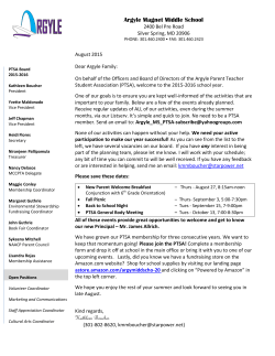 2015-08-15 PTSA Summer Letter