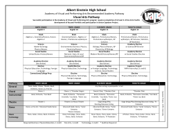 Performing Arts Pathway