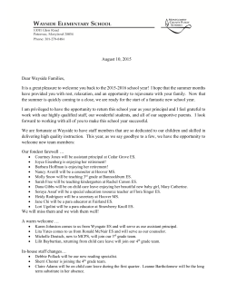 Mrs. Michela's Welcome Back-to-School Letter&nbsp;
