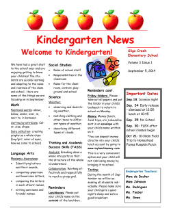 K Newsletter - September