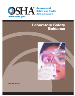 OSHA Laboratory Safety Guidance