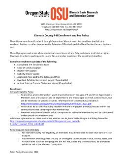 enrollment policy2014