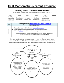 Parent Resource: Exponents